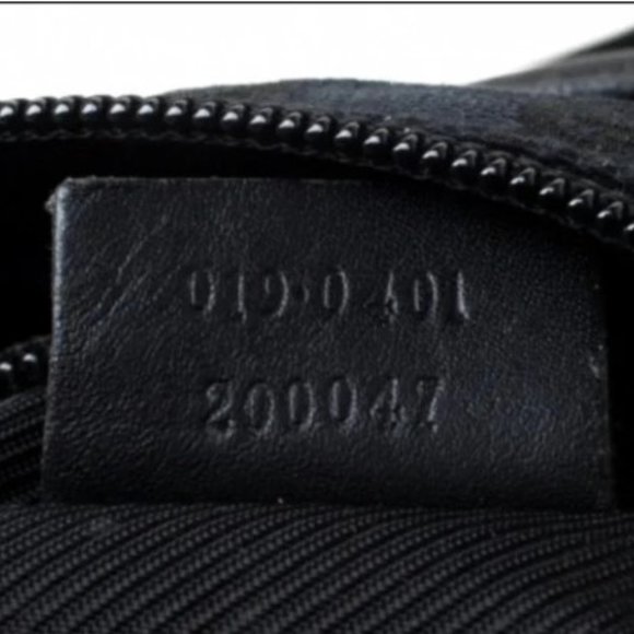 Gucci Monogram Gg Nylon Pocket Shopper Bla… - Picture 9 of 9